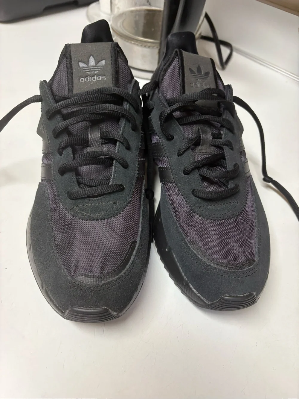 New Adidas RETROPY F2 SHOES GW9358 black sneaker   MEN SIZE 10